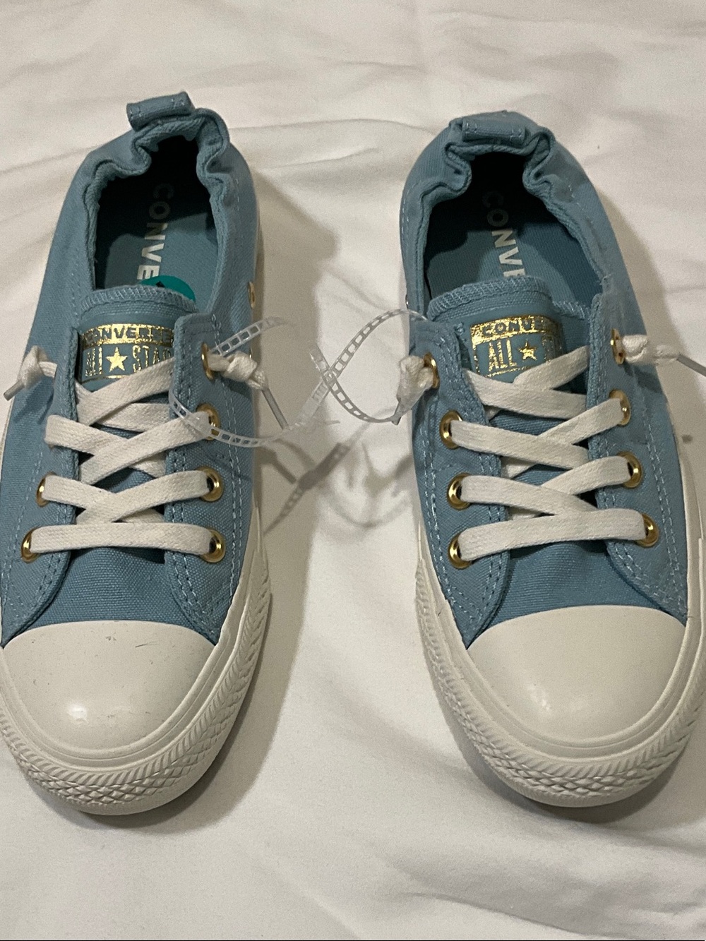 👟 NWT Converse Chuck Taylor All Star Shoreline Slip-On Sneakers 👟 Light Blue